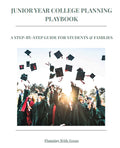 Junior Year College Planning Playbook