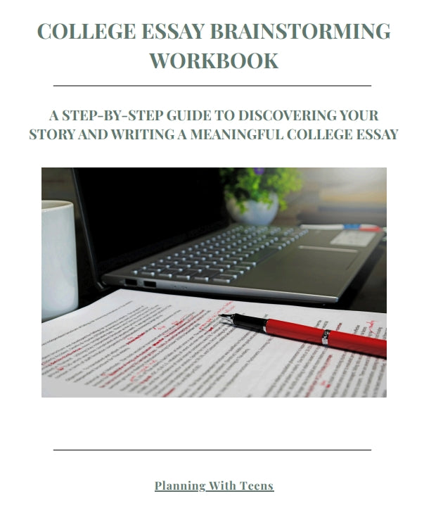 College Essay Brainstorming Workbook